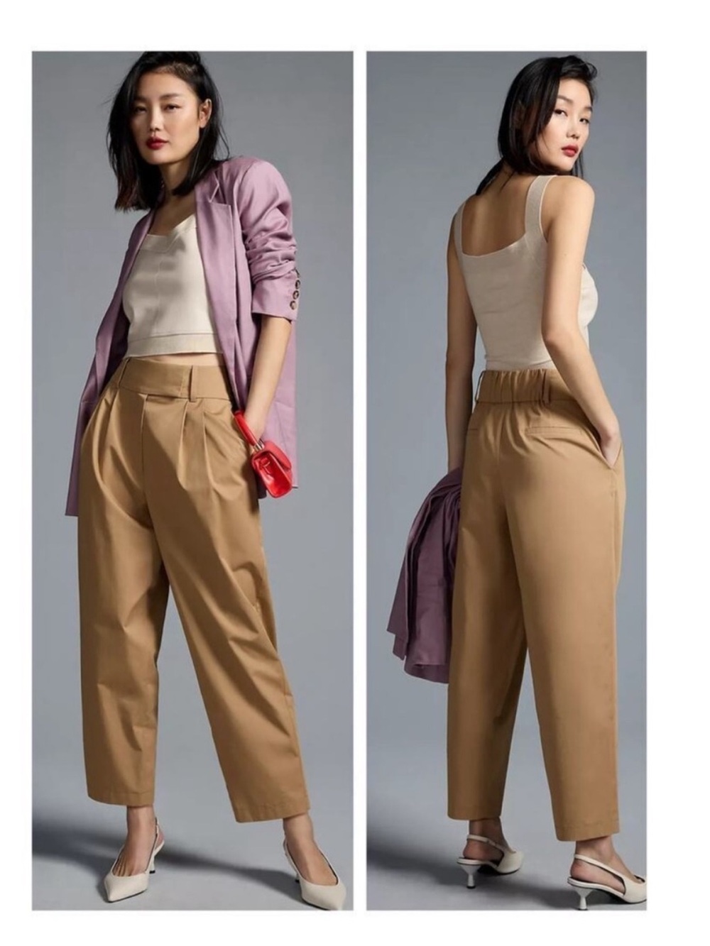 Exquise barrel leg chino